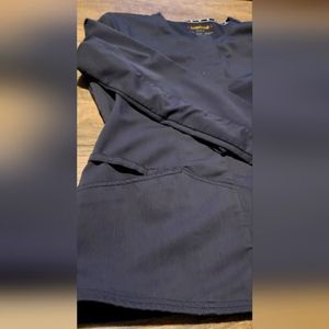 Scrub Jacket. Heart Soul Sz Med Gray.